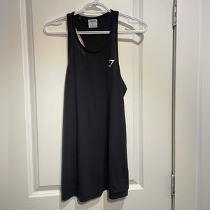 Gymshark Black Racerback Tank